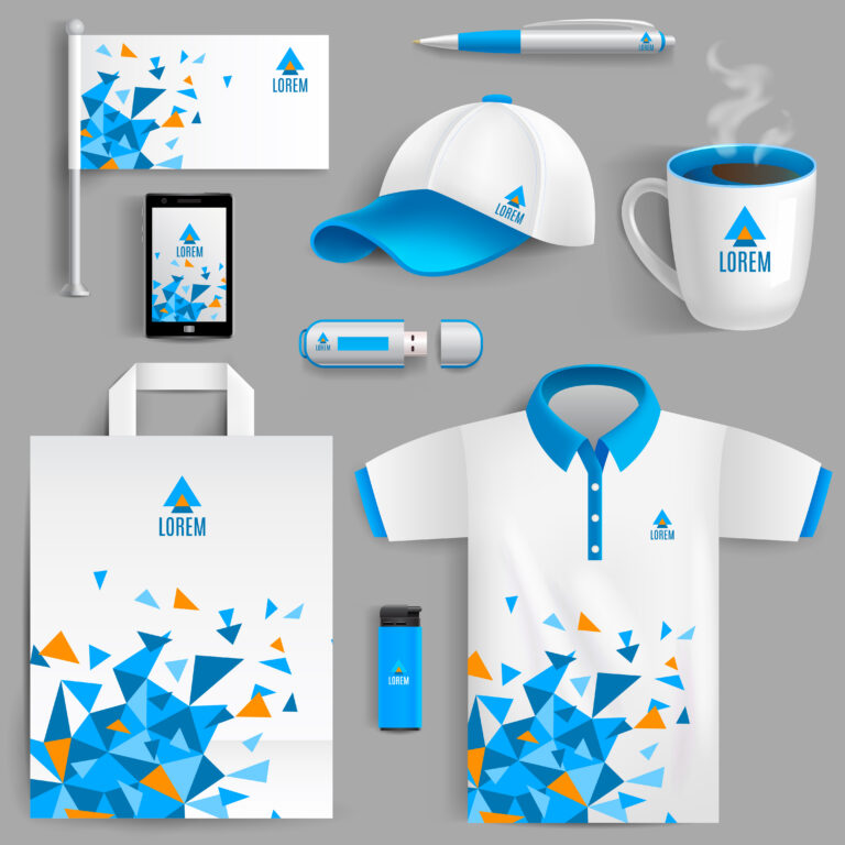 corporate identity blue
